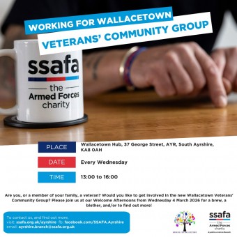 Wallacetown Veterans’ Community Group - Wallacetown Hub Ayr